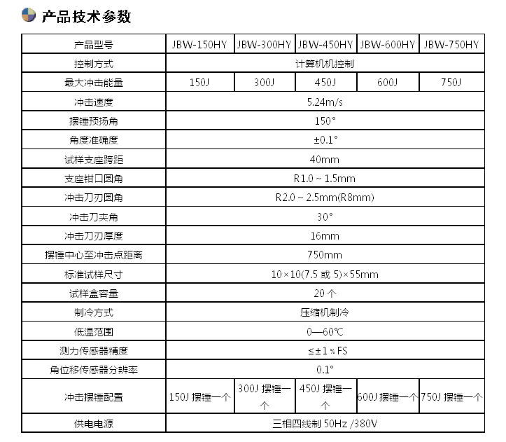 仪器化冲击试验机